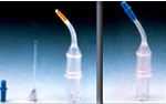 The plastic syringe consists of a cap,a plunger, and the Arestin, which is expelled by the plunger